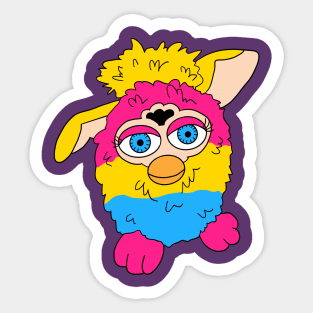 Fur-pan Sticker